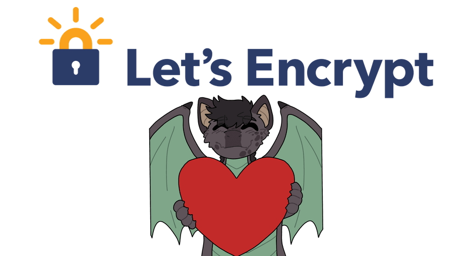 Let's Encrypt my beloved! (Sticker by Puzzoz)